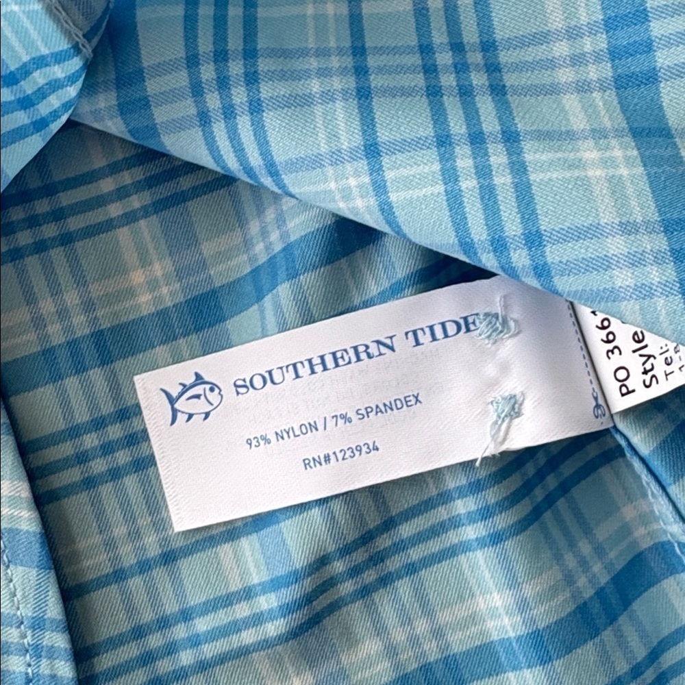 NWOT Southern Tide boys dress shirt size M(8-10) - Picture 5 of 6